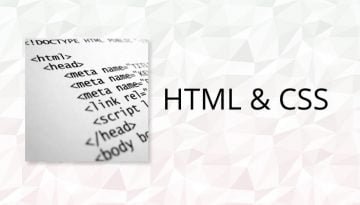 HTML & CSS uvod